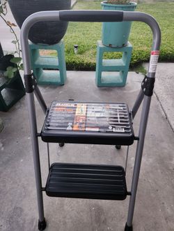 2-Step Steel Stool