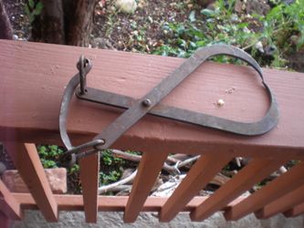 antique ice tongs