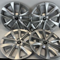 Tesla Model 3  Style R19 5x114.3 alloy wheels 4x19 inch silver 8.5J ET40 Felgen