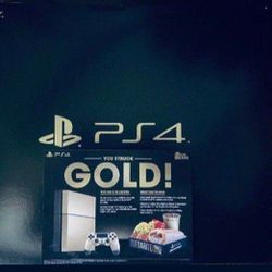 Limited Edition PlayStation 4 "Gold Taco Bell" Edition (RARE