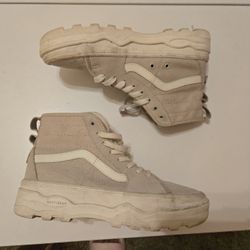 Vans Sentry Sk8-Hi WC high-top sneakers in the French Oak