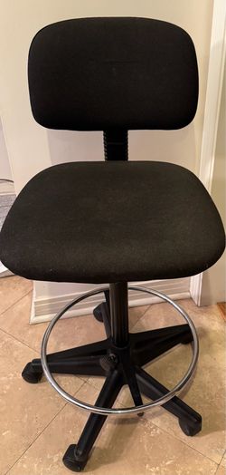 Black Armless  office Chair!!!!