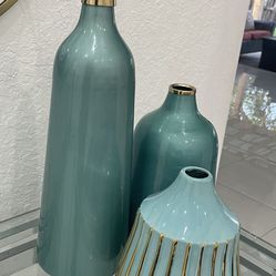 Beautiful Aqua Home Decor $ 45 All 3 