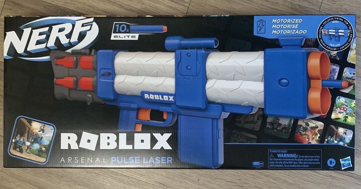 Nerf Roblox Arsenal Pulse Laser Blaster for Sale in Wayne, NJ - OfferUp