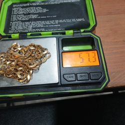 Cadena Super Pesada Solida 14k