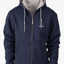NEW NFL ZIPPER THERMAL LINED HOODIE SIZE XL