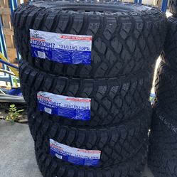 Lt265/70/17 Atlander Mt Set Of 4 New Tires Installed And Balanced 