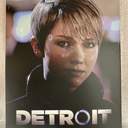 Detroit Become Human Steelbook Case PS4 (NO GAME DISC) "CUSTOM"