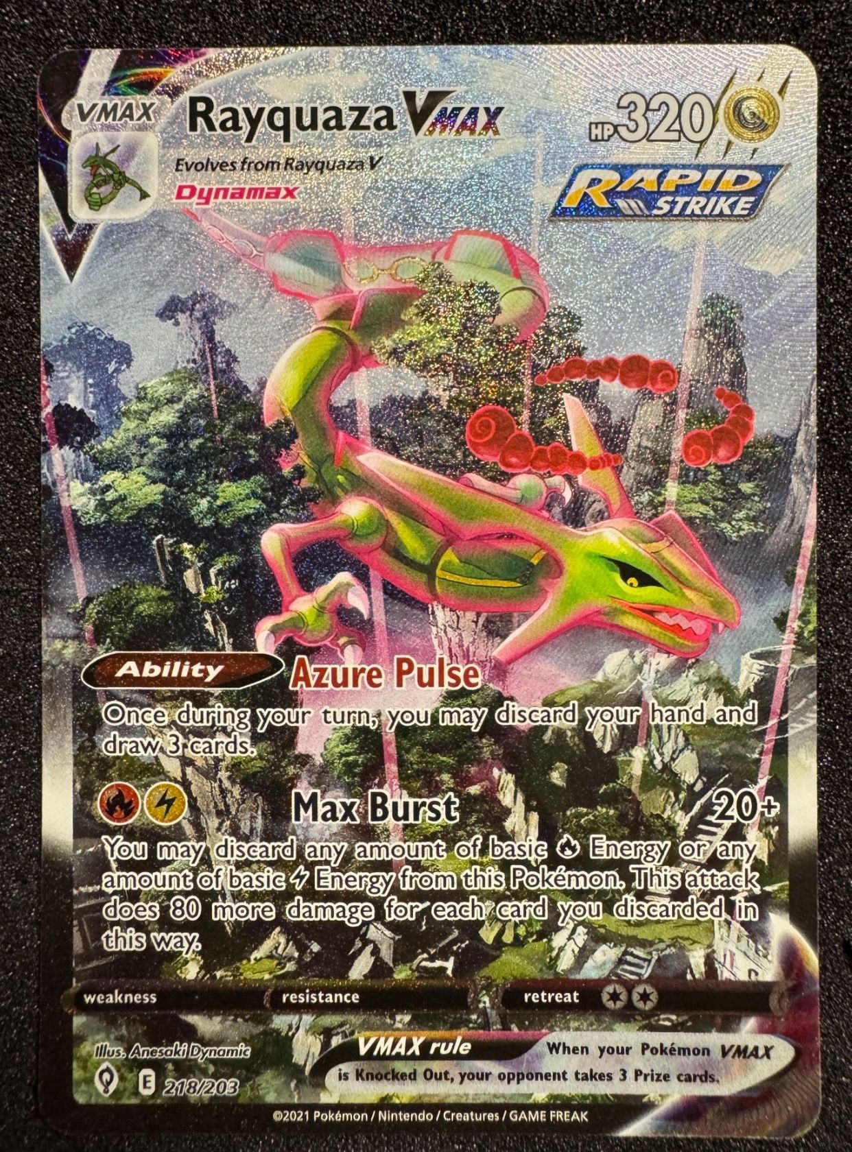 Pokemon Rayquaza Alt Art