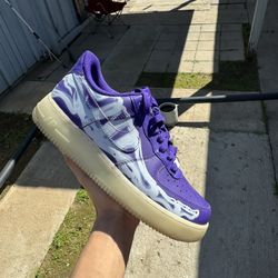 AF1 ‘ Purple Skeleton ‘