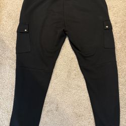 Men's Ralph Lauren Black Cargo Joggers XL
