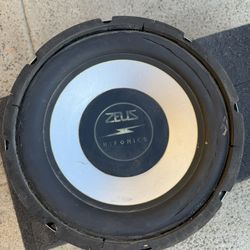 Zeus ZA12 Subwoofer 12” Hifonics Blown