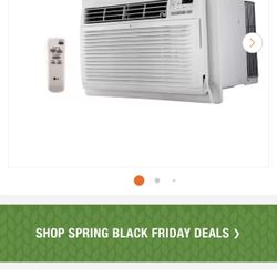 LG 11,800 BTU 115-Volt Through-the-Wall Air Conditioner Unit Cools 540 sq. ft. with Remote, Dehumidifier and in White. New! $500 (12 Available) 