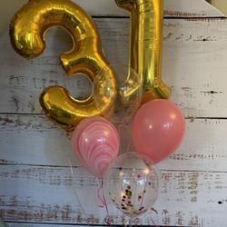 Number Balloon Bunch