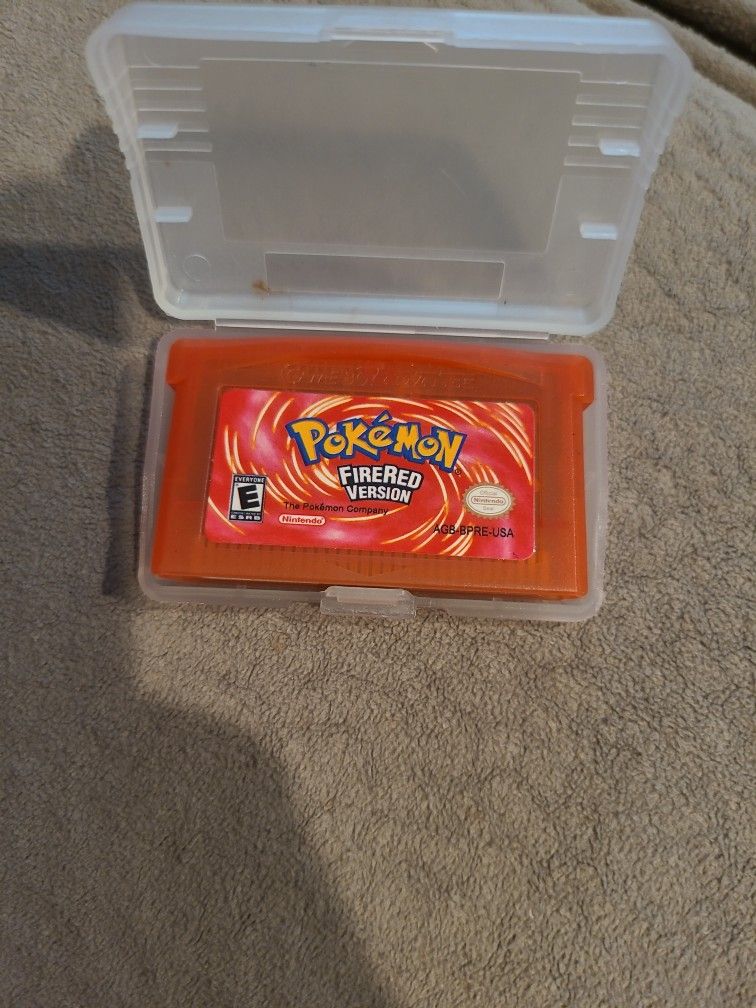Pokemon Fire Red GBA