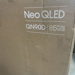 SAMSUNG 85-Inch Class Neo QLED 4K QN90D Series Neo Quantum HDR+, Dolby Atmos, Object Tracking Sound+, Anti-Glare, Gaming Hub, Q-Symphony, Smart TV wit