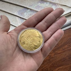 Gold Buffalo Rare Coin 🤩🌈🦄🥳🦬🫠🍄🍃
