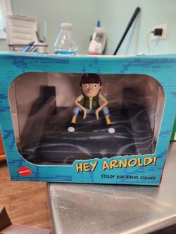 Collectors Nickbox Exclusive Stoop Kid Vinyl Figure Hey Arnold