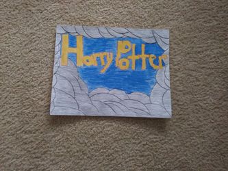 Homemade Harry Potter poster