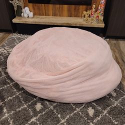 Giant Pink Memory Foam Chair
