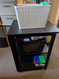Folding rolling work table