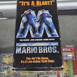 Super Mario Bros Movie for VHS
