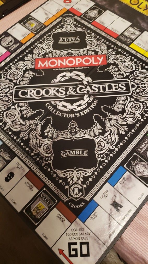 Crooks & Castles Collectors Edition Monopoly Board Game