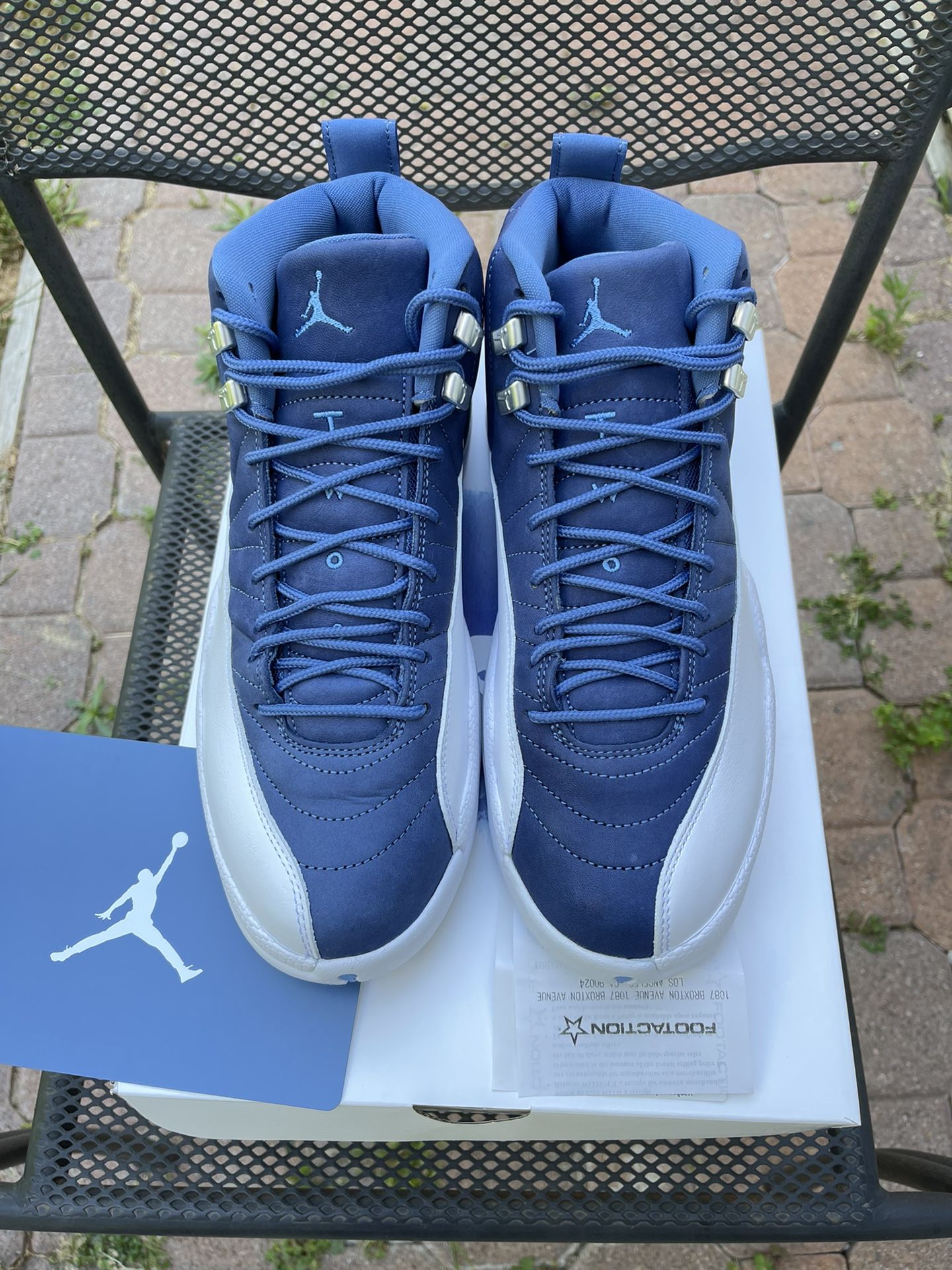 jordan 12 retro indigo size 9.5/11 display picture 2