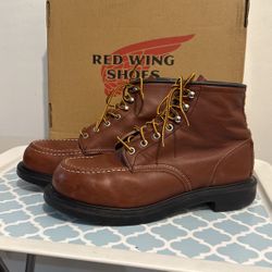 RED WING Heritage - Style 8146 ROUGHNECK MEN'S 6-INCH BOOT IN BRIAR OIL SLICK LEATHER
