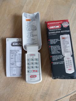 New Wireless Keypad For The Garage