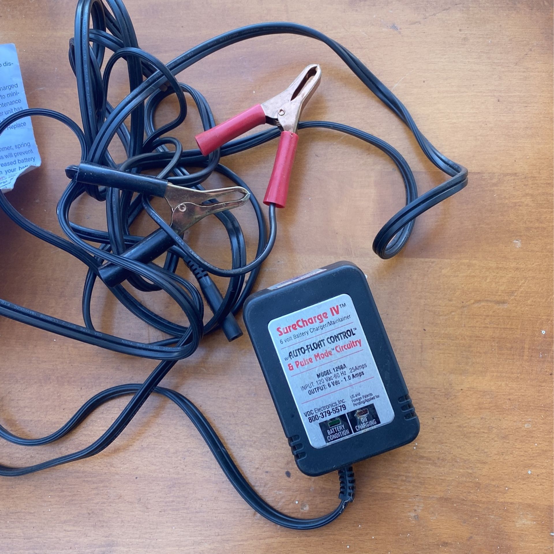 6 Volt Charger Battery Maintainer