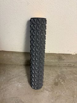 Black Textured Foam Roller