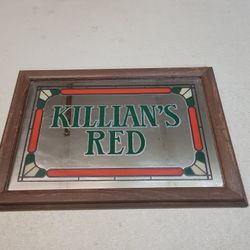 Killian's Red Vintage Mirror Beer Sign