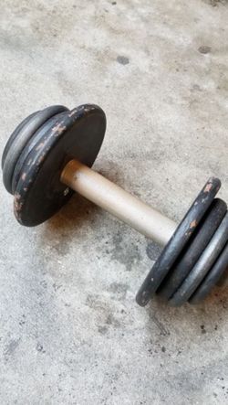 Adjustable dumbbells any size 25lb to 50lb weights need gone ASAP