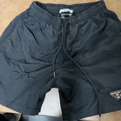 Black Prada Shorts