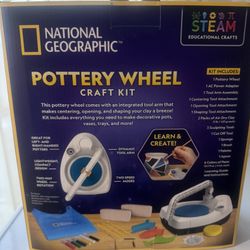 Brand new National Geographic’s potter wheel for kids. 