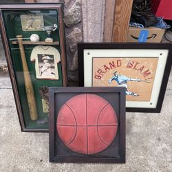 Baseball Art Work Decorative Framework Make Offer