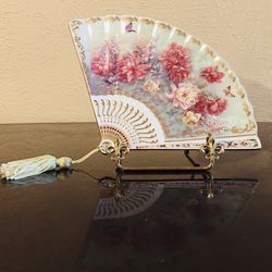 Decorative Fan with Easel