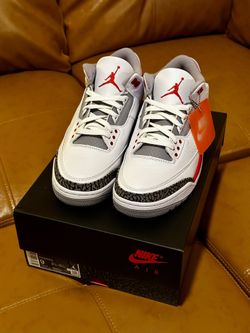 Jordan 3 Retro Fire Red Men’s 9