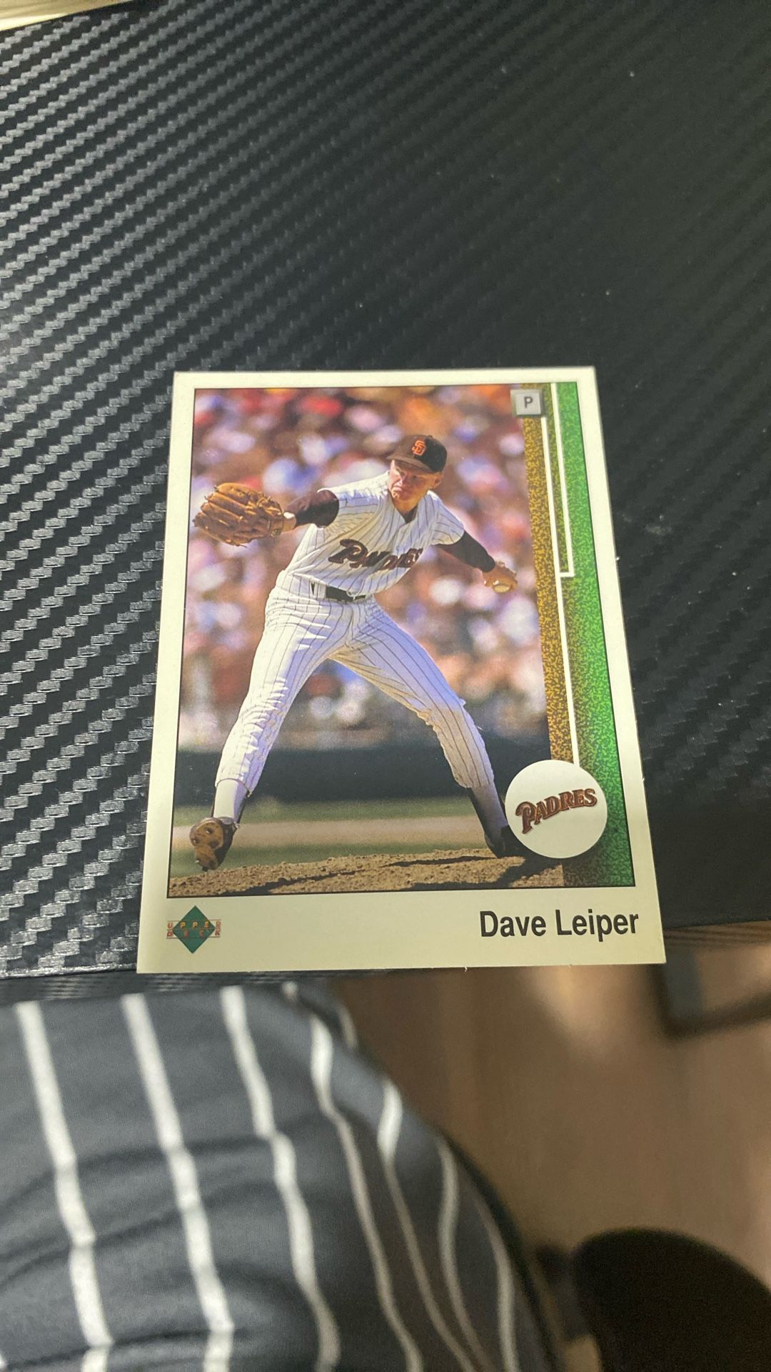 1989 Dave Leiper, San Diego Padres 