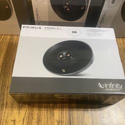 New Pair Infinity Primus 6x9 Inch 3-Way Multi-Element Speakers Sold in pairs $70