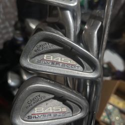 TOMMY ARMOUR 845s SILVER SCOT IRONS SET #3-9+PW/RIGHT HANDED 