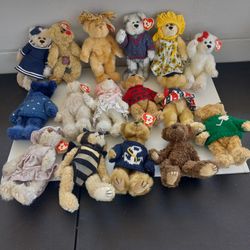TY Attic Treasures collection 16 beanie babies