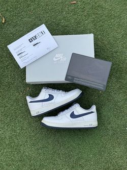 2013 Nike Air Force 1 Low 'White Midnight Navy' 488298-125