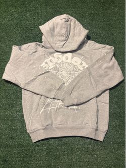 Spider hoodie grey