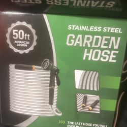 Garden hose stainless steel new box