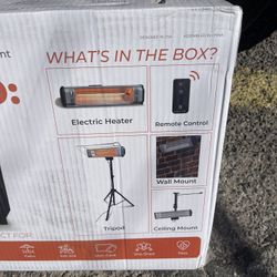 Portable Heater Indoor Outdoor Brand New 