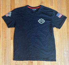 Harley Davidson Factory Racing Shirt Fast Johnnie Pig Men’s Size L