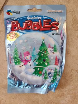 Christmas barbels balloon
