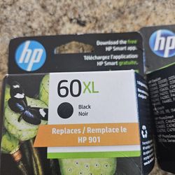 HP 60XL BLACK AND COLOR INK